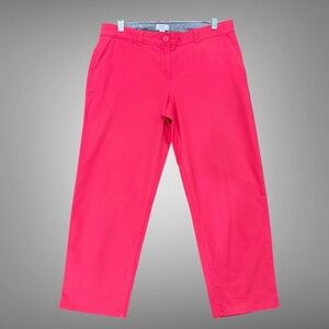 Crown & Ivy Pink Stretch Pants | Size 10 | Cotton Blend | Ankle